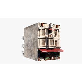3D Old Building V1